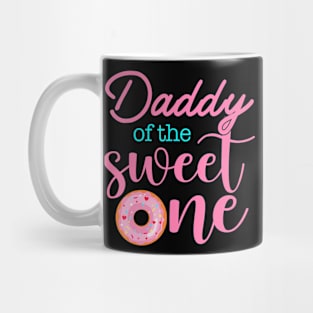 Daddy Of Sweet One 1St First Birthday Matching Family Donut Mug